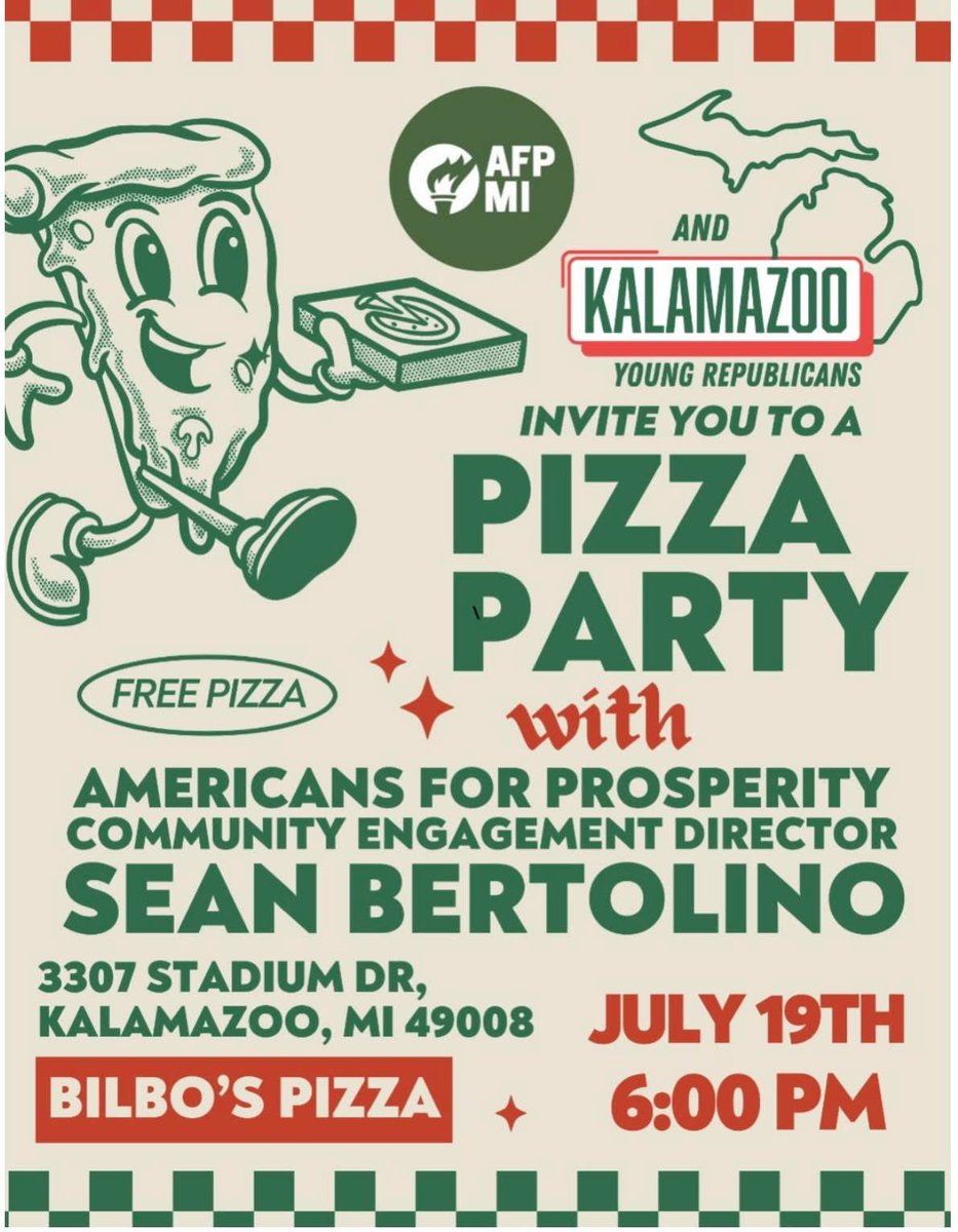 JamestAsher's tweet image. Tomorrow’s the day! 📣
If you care about the future of Michigan and want to hear how we’re making a difference, you won’t want to miss this. @seanbertolino from @AFPMichigan will be diving into the work being done to move our state forward. RSVP: americansforprosperity.actcentr.com/Events/kalamaz…