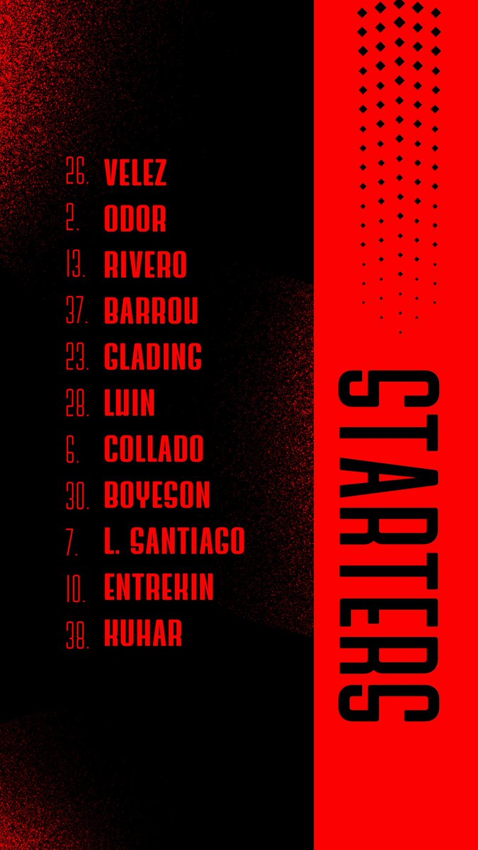FCSLDawgs's tweet image. The second to last lineup is set!
