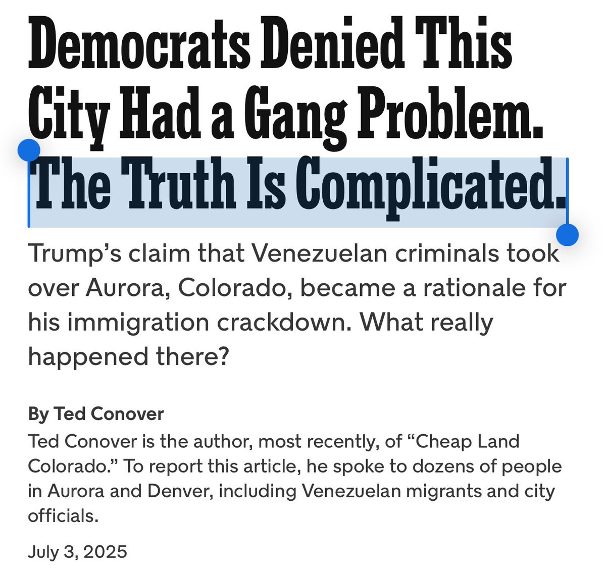 HaMeturgeman's tweet image. This is the New York Times stylebook version of saying "Trump was right."
nytimes.com/2025/07/03/mag…