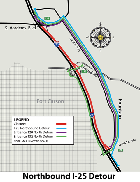 ColoradoDOT's tweet photo. #CDOT #News: #MAMSIP Update for the Week of July 20, 2025 in @CityofCOS. Overnight closures of #I25 scheduled next week for project finishing work.
📰https://t.co/N3oU7tBJUd
#KnowBeforeYouGo #SlowfortheConeZone https://t.co/vwuMegVhuc