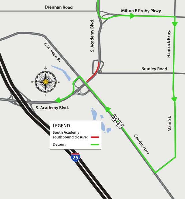 ColoradoDOT's tweet photo. #CDOT #News: #MAMSIP Update for the Week of July 20, 2025 in @CityofCOS. Overnight closures of #I25 scheduled next week for project finishing work.
📰https://t.co/N3oU7tBJUd
#KnowBeforeYouGo #SlowfortheConeZone https://t.co/vwuMegVhuc