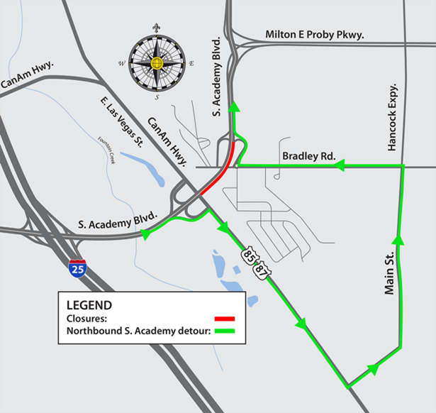 ColoradoDOT's tweet photo. #CDOT #News: #MAMSIP Update for the Week of July 20, 2025 in @CityofCOS. Overnight closures of #I25 scheduled next week for project finishing work.
📰https://t.co/N3oU7tBJUd
#KnowBeforeYouGo #SlowfortheConeZone https://t.co/vwuMegVhuc