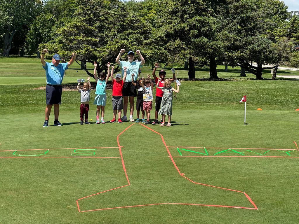 This week, our participants have been on high alert—looking up and spotting the Blue Angels soaring overhead for Milwaukee’s Air &amp; Water Show! To join in on the fun, our programming team set up a special “First Tee Flight Station."

#FirstTeeSEW | #BuildingGameChangers