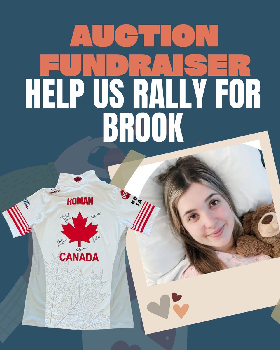 TeamHoman's tweet image. Brookโs world has changed overnight after being diagnosed with transverse myelitis, a rare and serious neurological condition. Through it all, her strength remains โ but this journey is far from easy.
To help with her recovery, weโre auctioning off a signed ...