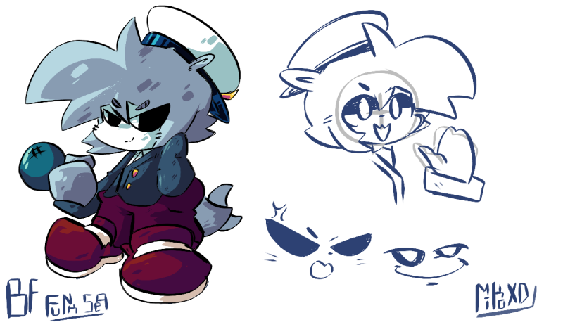 Hablando de esos rediseños. . .¡Aqui esta BF!

[Made by MikoXD]

#fnf #fnfmod #fnfmods