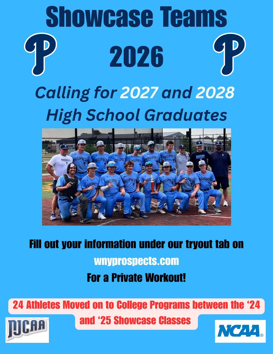 Western NY Prospects (@wnyprospects) on Twitter photo 🚨🚨🚨Register for Workout 🚨🚨🚨 wnyprospects.com/prospects-tryo…
<a href="/WNYTomPrince/">Tom Prince</a> <a href="/sportsunionwny/">Sports Union</a> <a href="/CoachHodes/">Chris H</a> <a href="/ryanhann3321/">Ryan Hann</a> <a href="/JHelmbrecht44/">Jeff Helmbrecht</a> 🚨🚨🚨Register for Workout 🚨🚨🚨 wnyprospects.com/prospects-tryo…
<a href="/WNYTomPrince/">Tom Prince</a> <a href="/sportsunionwny/">Sports Union</a> <a href="/CoachHodes/">Chris H</a> <a href="/ryanhann3321/">Ryan Hann</a> <a href="/JHelmbrecht44/">Jeff Helmbrecht</a>