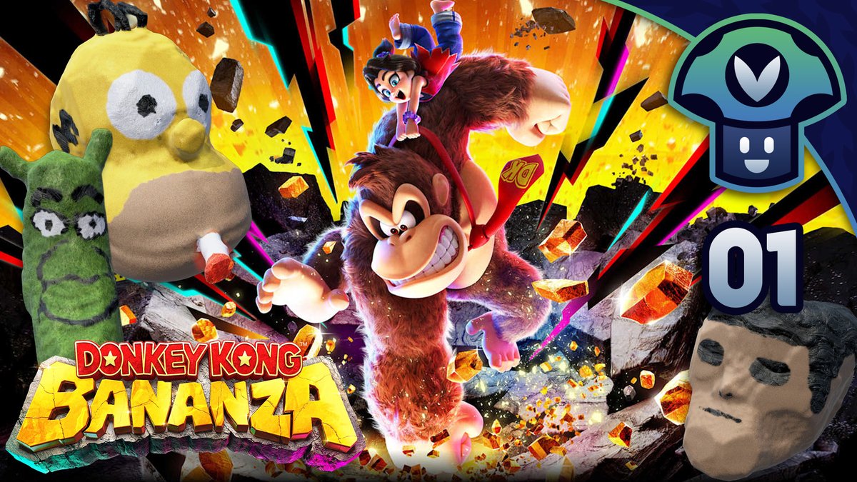 Full_Sauce's tweet image. Donkey Kong Bananza (PART 1) ► youtu.be/4E_K0Ro6GSU