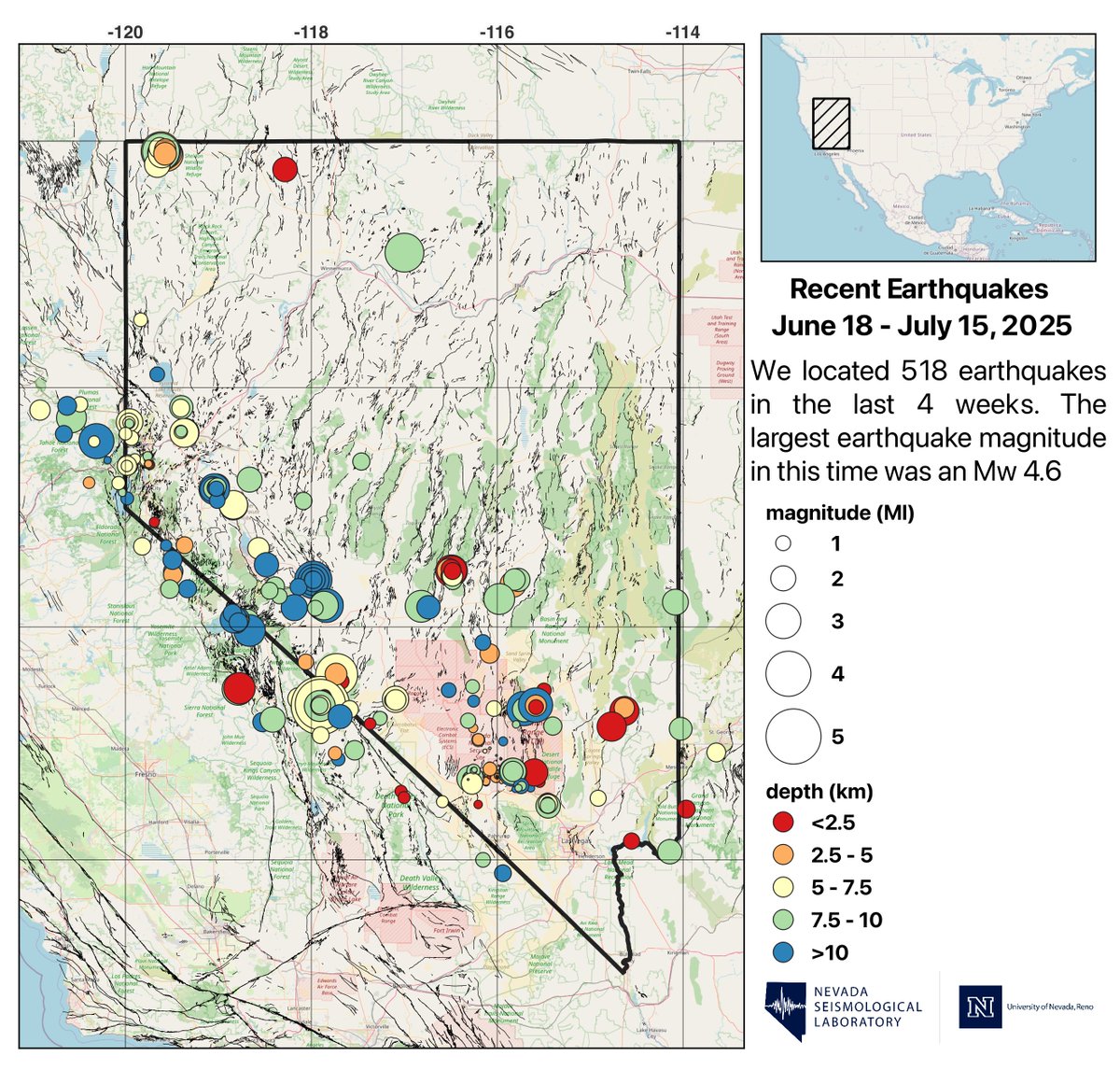 Nevada Seismo Lab tweet media