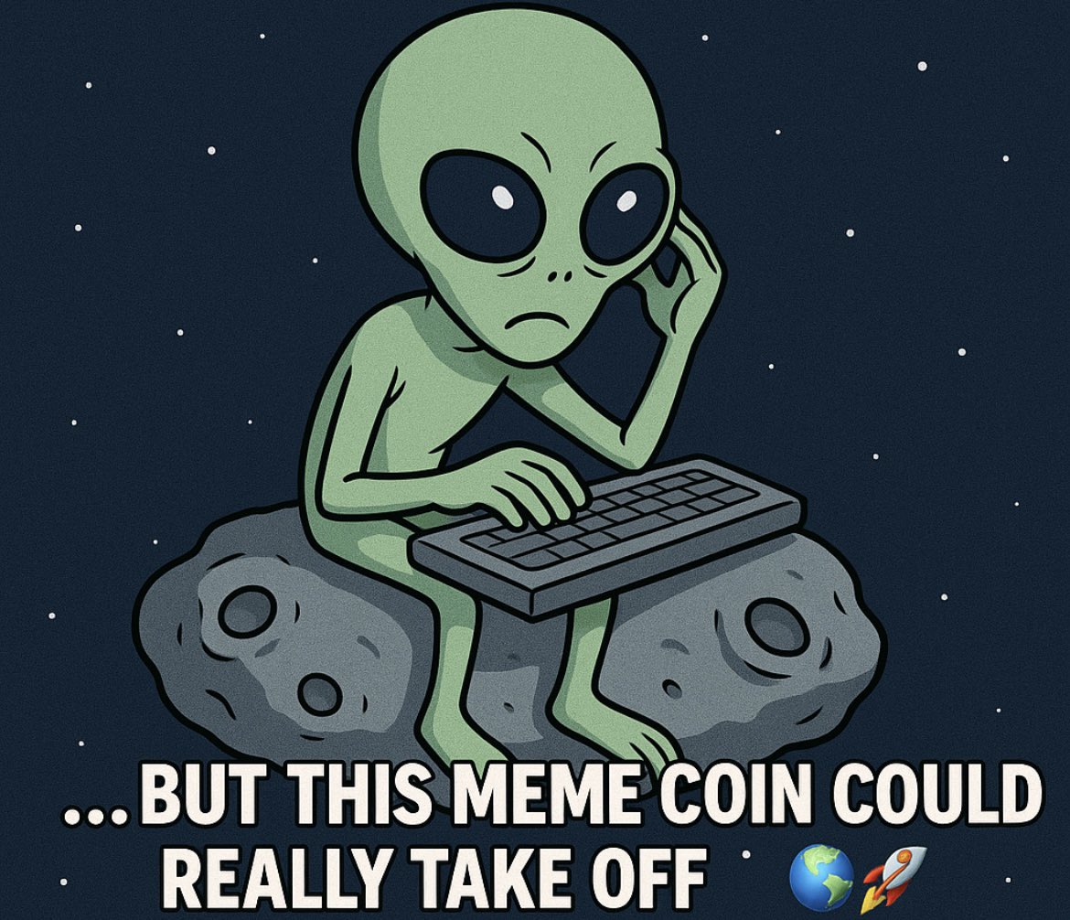 alpatrazmeme's tweet photo. This is not just another meme coin — it’s a movement. $BROCK is gearing up to explode and take over the galaxy 🌌. Early holders will ride the wave to the moon and beyond. Don’t blink… or you’ll miss the biggest meme revolution of the year.

•#CryptoMeme
•#Altcoin https://t.co/VCtFEyhmlL
