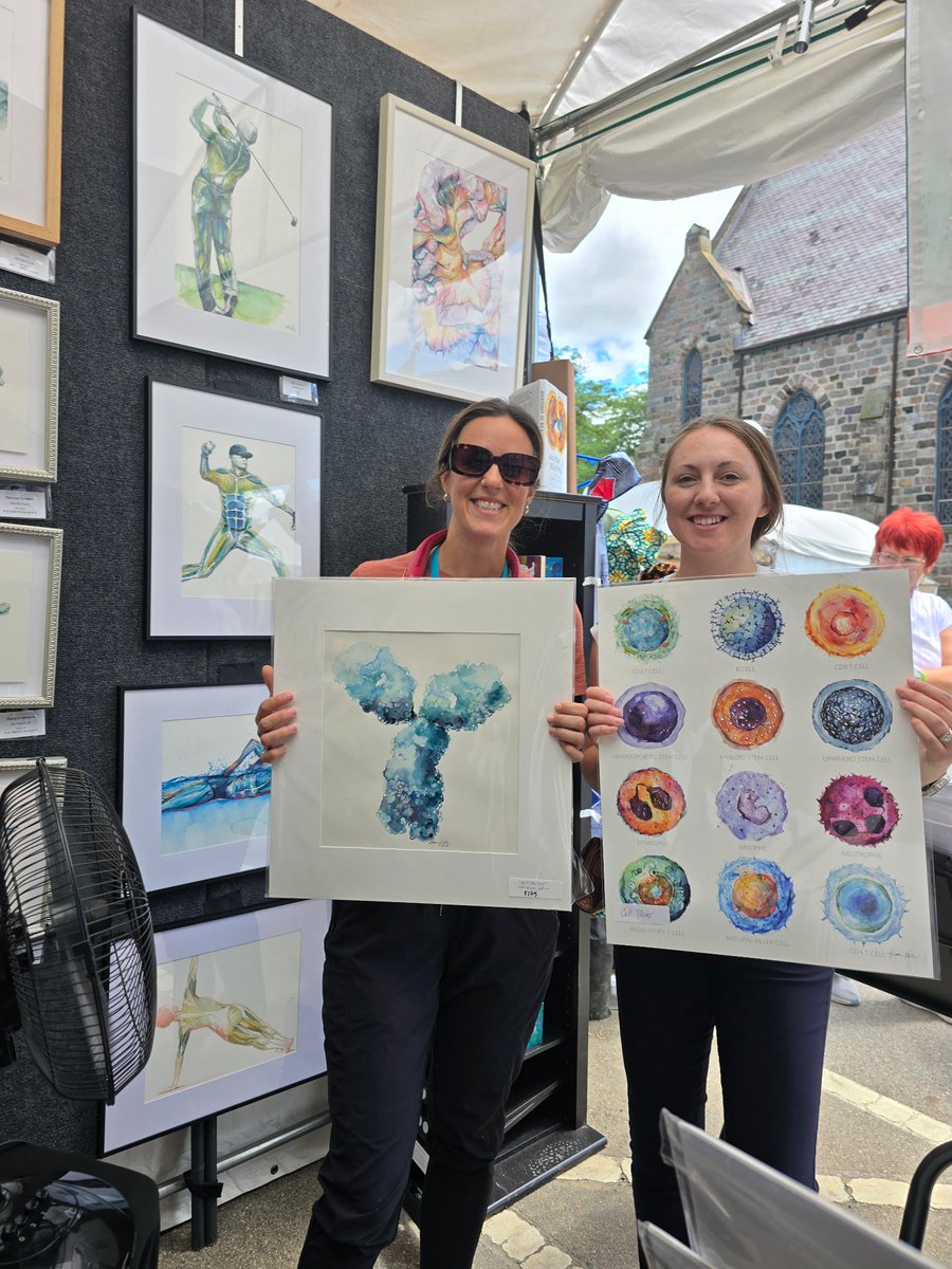 MeredithKHerman's tweet image. Finally met the anatomic artist behind Lyon Road Art, Kaitlin 🔬🎨 @AnnArbor #ArtFair #PathX #PathArt

Stay tuned for an exciting collaboration 🎉

instagram.com/lyonroadart?ig…