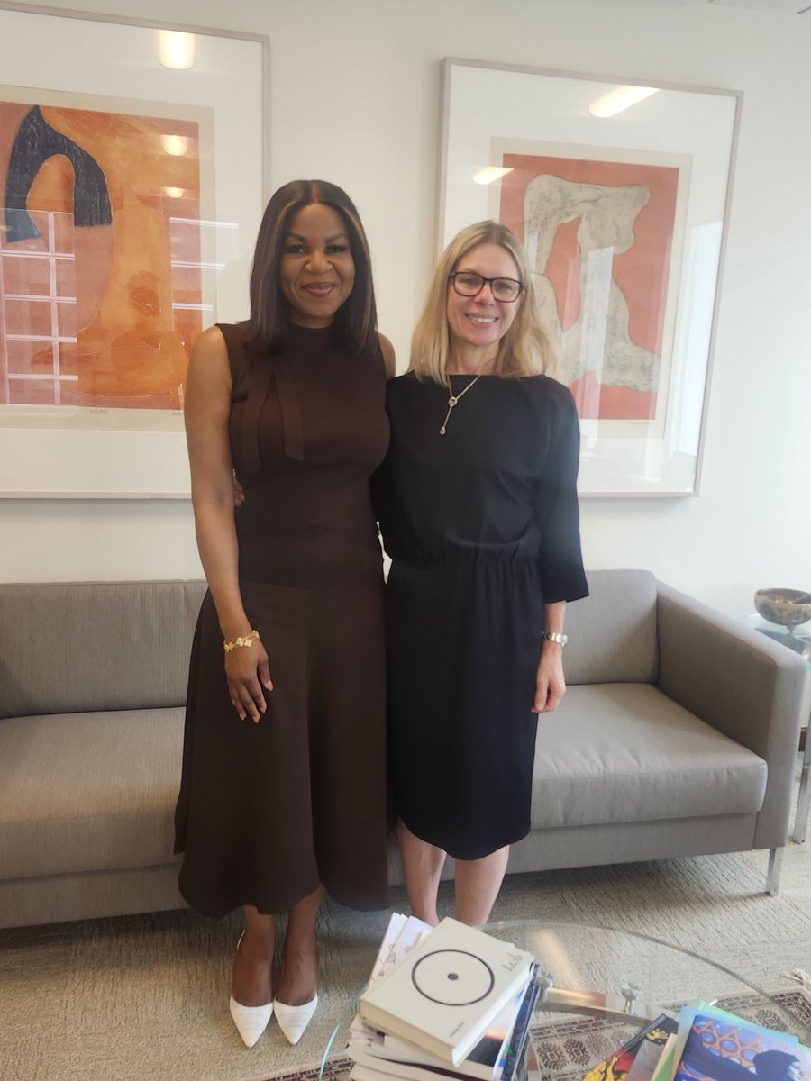 bjerde_anna's tweet image. Always good to catch up with @DamilolaSDG7 and @SEforALLorg.
Our partnership to accelerate access to electricity across Africa—through reforms, investment, capacity building, and better data—has never been more important.