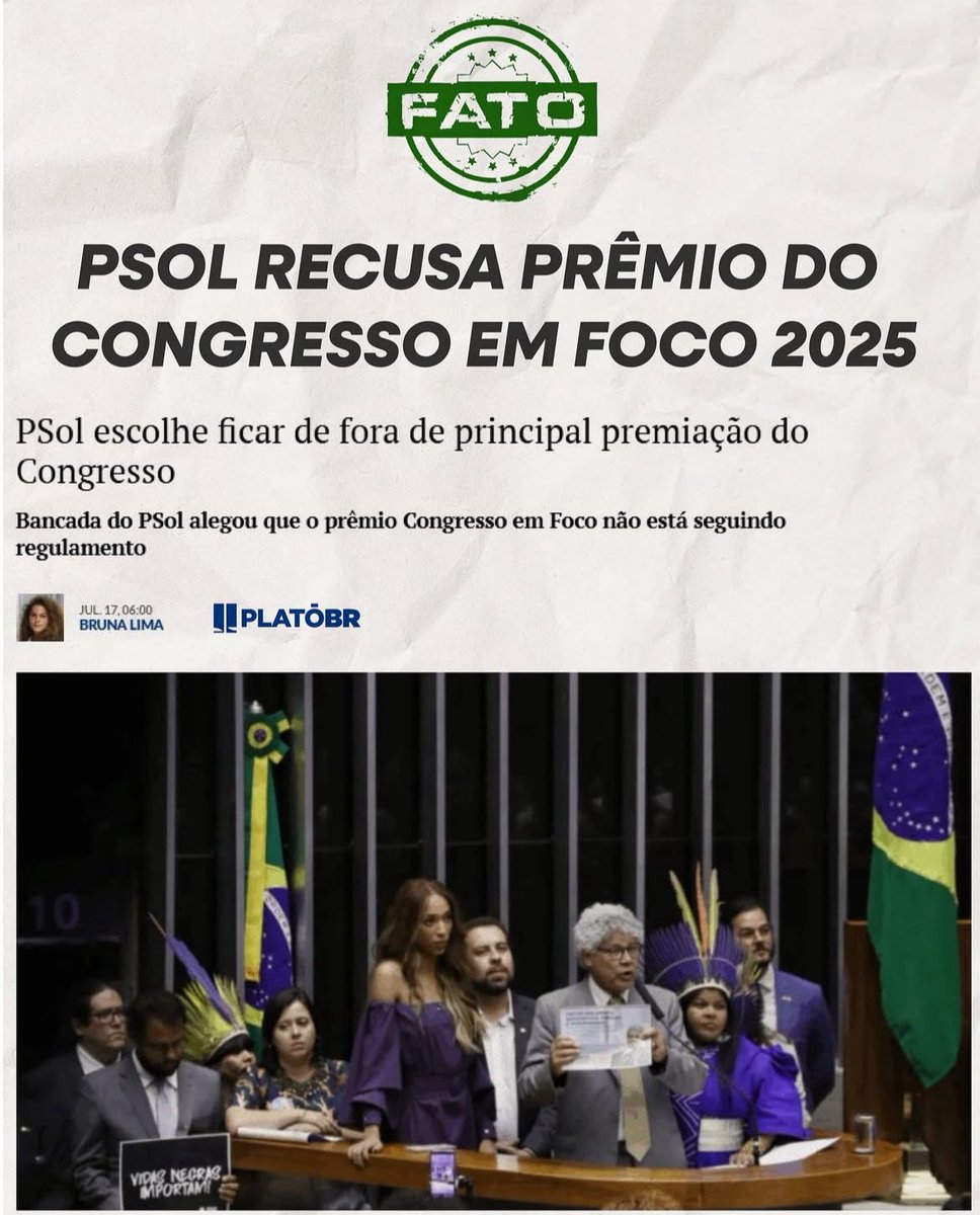 AcessoErikaH's tweet image. Imaginem o quão icônico seria se a Erika ganhasse o prêmio de melhor deputada e não fosse receber 💅🏽