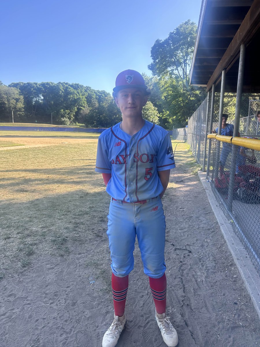 Central Park Diamond B Game 4 Final:
Bay Sox 2028 American 15u: 6
CT Crush, Blue 15u: 2

Player of the Game:
Austin Silva #5
Bay Sox 2028 American 15u
2-3 with 2 RBIs