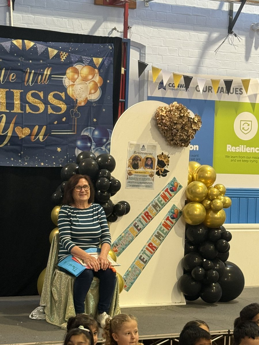MrsZamirRP's tweet image. Farewell to @MrGunchala, two fab colleagues, our brilliant #Year6s, and me, @MrsZamirConway. But the biggest hug goes to Mary, our Deputy Cook, retiring after 35 years of warm lunches and even warmer smiles.💙🍽️ #EndOfAnEra #Classof2025 @trust_create #ConwayCrew @Mr_R_Wheldall