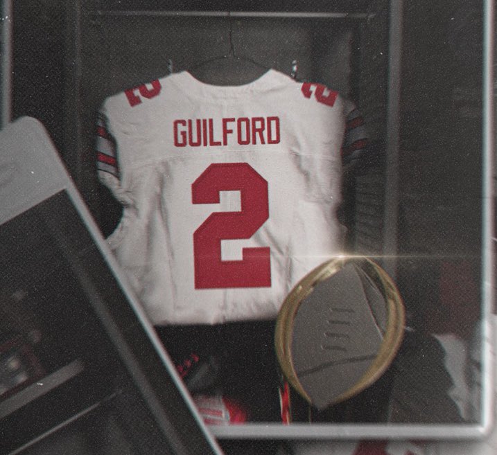 TheBuckeyeNut's tweet image. BREAKING: 2026 4⭐️ Indiana WR Jerquaden Guilford has committed to Ohio State!