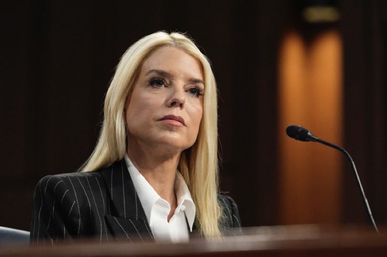 FreeTrevian's tweet image. Bondi just ordering the courts to unseal files she had on her desk? It’s all a sham.