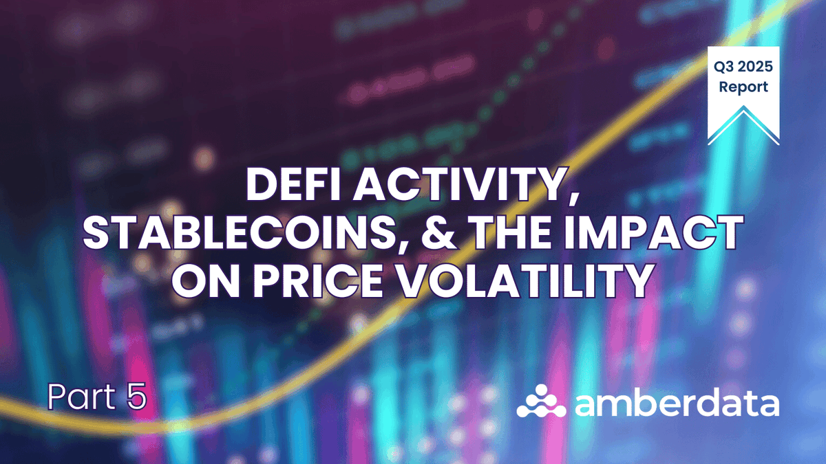 Amberdataio's tweet image. Amberdata’s latest research report has volatility models turn stablecoin activity into real-time, predictive signals for Ethereum risk. Using XGBoost + SHAP, we reveal how USDC, USDT, and DAI repayment trends reliably forecast next-day volatility, bringing interpretability to…