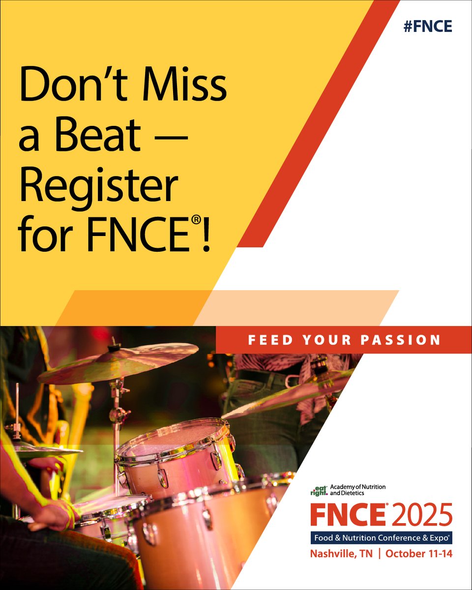 eatrightPRO's tweet image. DYK? When you add #FNCE On-Demand (session recordings) to your registration, you&apos;ll get ALL the CPEUs you need in your 5-year cycle (~85 CPEUs)! 🤯

📽️ Learn more and get the lowest rates by August 26: sm.eatright.org/FNCEcpe

#eatrightPRO #dietetics