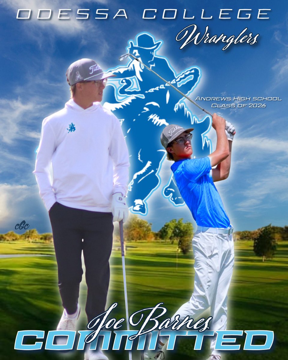 Andrews Athletics (@andrewsmustangs) on Twitter photo Congratulations to Senior Golfer to be Joe Barnes on Signing with <a href="/OdessaCollege/">Odessa College</a> Men’s Golf! This is the 2nd AHS Golfer to sign for the next level! Go Joe Go! <a href="/WranglerSports/">Odessa College Wrangler Athletics</a> Exciting times! <a href="/Andrews_ISD/">Andrews ISD</a> <a href="/MustangsNetwork/">Mustangs News Network</a> <a href="/chris_MRTsports/">Christopher Hadorn</a> <a href="/markburgen/">Mark Burgen</a> <a href="/OLeRoy_MRT/">Oscar LeRoy</a> <a href="/therealjesse_z/">Jesse</a> Congratulations to Senior Golfer to be Joe Barnes on Signing with <a href="/OdessaCollege/">Odessa College</a> Men’s Golf! This is the 2nd AHS Golfer to sign for the next level! Go Joe Go! <a href="/WranglerSports/">Odessa College Wrangler Athletics</a> Exciting times! <a href="/Andrews_ISD/">Andrews ISD</a> <a href="/MustangsNetwork/">Mustangs News Network</a> <a href="/chris_MRTsports/">Christopher Hadorn</a> <a href="/markburgen/">Mark Burgen</a> <a href="/OLeRoy_MRT/">Oscar LeRoy</a> <a href="/therealjesse_z/">Jesse</a>
