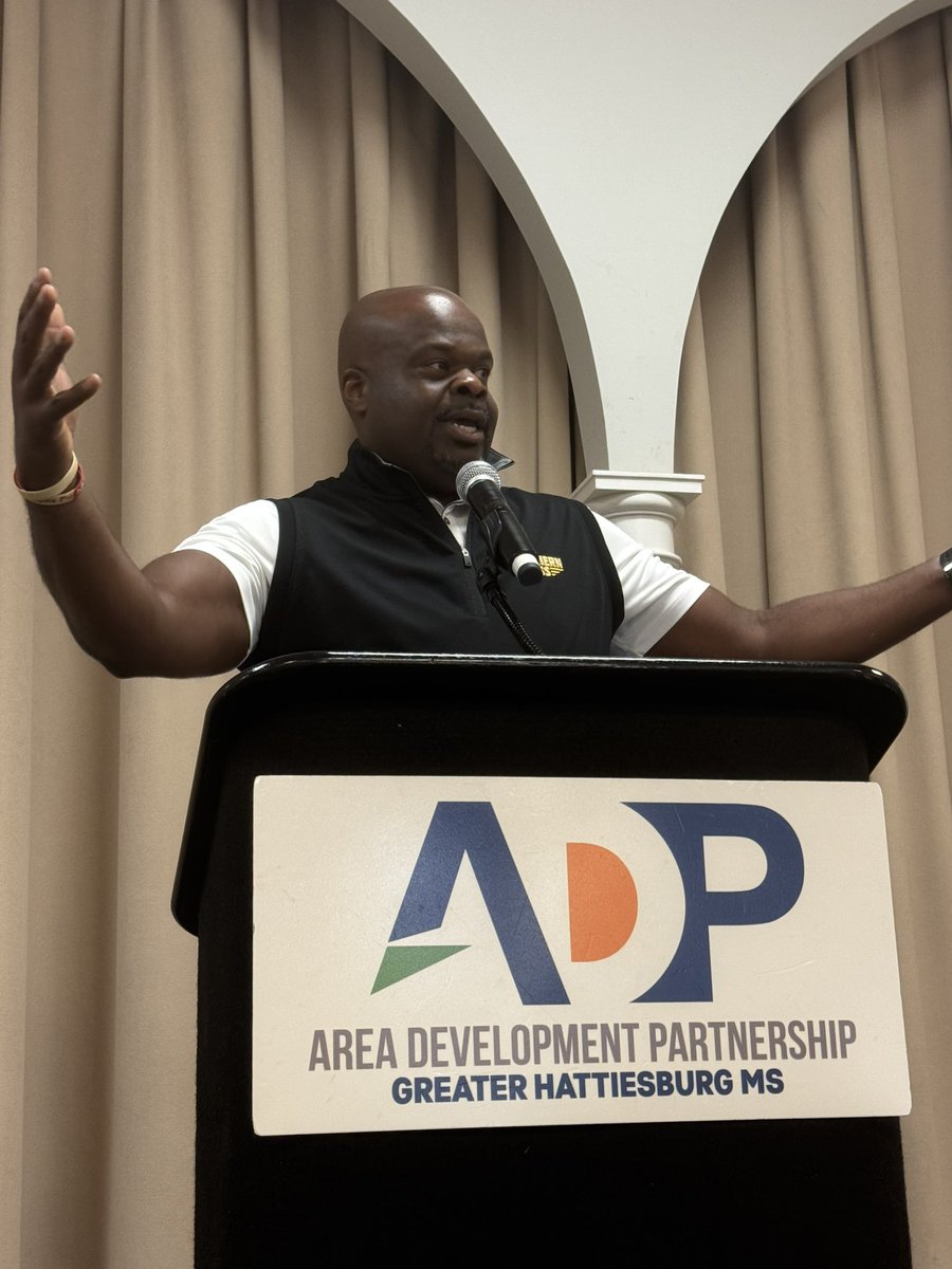 Chad Newell (@adp_chadnewell) on Twitter photo <a href="/CoachHuff/">Charles C. Huff</a> just killed it today at the <a href="/ADPHattiesburg/">Area Dev Partnership</a> #MembershipAppreciation Luncheon! Let’s pack #TheRock! 7 home games = #EconDev! #SMTTT <a href="/CoachHuff/">Charles C. Huff</a> just killed it today at the <a href="/ADPHattiesburg/">Area Dev Partnership</a> #MembershipAppreciation Luncheon! Let’s pack #TheRock! 7 home games = #EconDev! #SMTTT