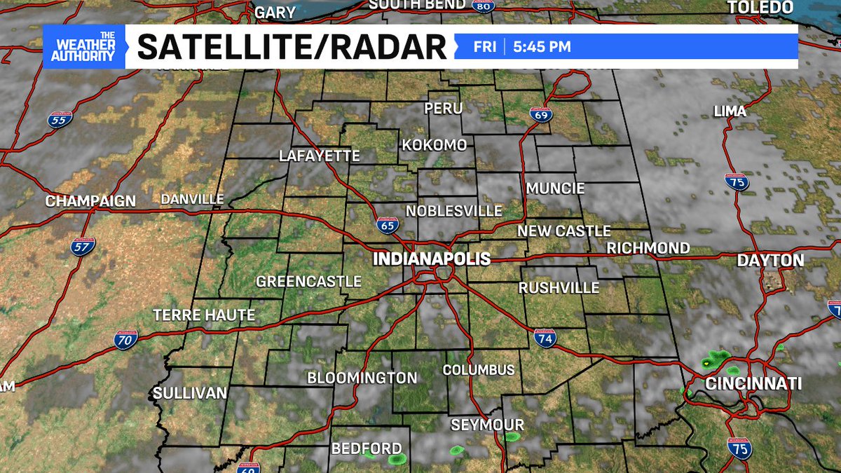 BrianWilkes59wx's tweet image. First afternoon in a long while that is rain-free area wide. Coincides with the COOLEST afternoon in nearly two weeks. Only two days this July have been under 87° - today and July 7th (81°) #INwx