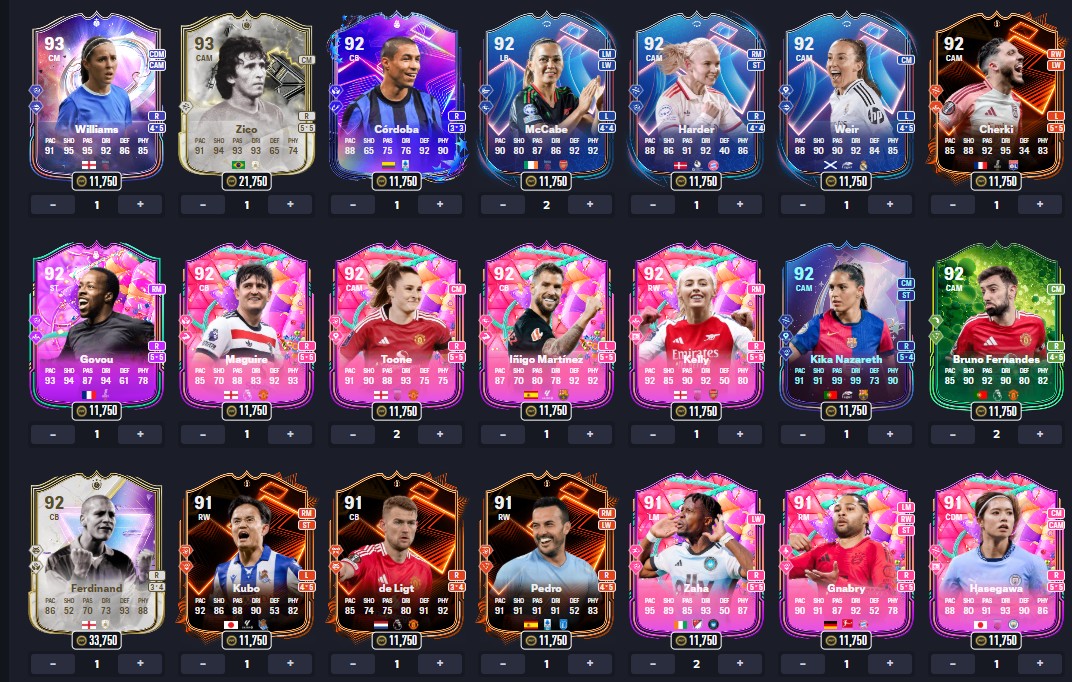 K1ngpin__'s tweet image. I regret not doing the fut.gg collection book for futties batch 1.
Used to love collecting panini books as a kid so this is brining some nostalgia #fc25 #fut