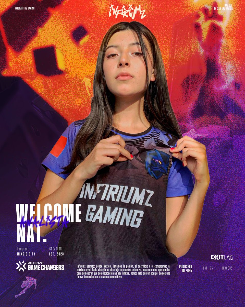 La segunda presentación es para alguien que vuelve a la familia una gran integrante, nuestra excoach cambió de skin a Analista <a href="/nat_mdv/">Nat</a> !!!! 🔥💜 Esta preparada para acompañarnos en estos futuros retos que se avecinan!! (Este año habrá esquite con ramen para tu cumpleaños!)🐉
