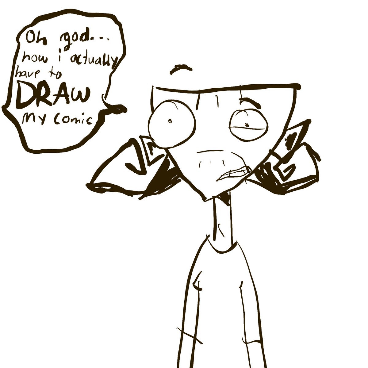 Ragmothy's tweet image. AN ACTUALLY GOOD ANNOUNCEMENT
THIS TIME
IM OFFICIALLY FINISHED WITH MY COMIC SCRIPT!