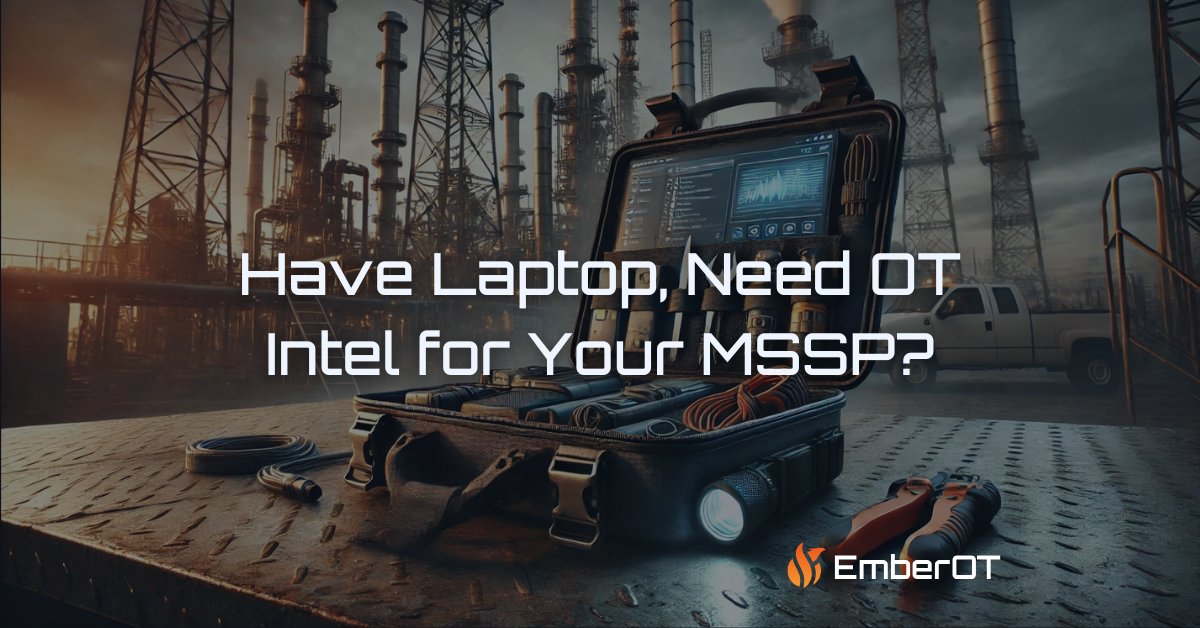 Running OT assessments or delivering MDR?

EmberOT helps MSSPs get edge visibility, full asset ID, and real-time data (without new hardware or SIEM lock-in).

See how it works: emberot.com/resources/blog…

#MSSP #OTsecurity #ICS #Cybersecurity