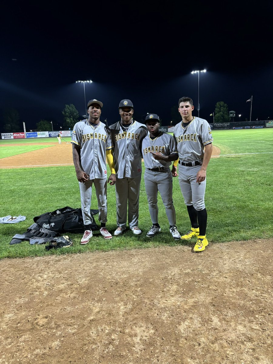 Sonnier Moses (@sonniermoses360) on Twitter photo Thankful for the experience w/ <a href="/bismarcklarks/">Bismarck Larks</a> in the Northwoods League. Had fun & looking to build off of this for next year!
<a href="/pvamubsb/">PVAMU Panthers Baseball</a> <a href="/PVAMUPanthers/">PVAMU Panthers</a> <a href="/HbcuNines/">Black College Nines</a> <a href="/PROYOUTHinc/">P.R.OYouthFoundation</a> <a href="/texas_scouts/">Texas Baseball Scouts Association</a> #collegesports #collegebaseball #baseball #summerball #hbcu #sec #swac #northwoodsleague Thankful for the experience w/ <a href="/bismarcklarks/">Bismarck Larks</a> in the Northwoods League. Had fun & looking to build off of this for next year!
<a href="/pvamubsb/">PVAMU Panthers Baseball</a> <a href="/PVAMUPanthers/">PVAMU Panthers</a> <a href="/HbcuNines/">Black College Nines</a> <a href="/PROYOUTHinc/">P.R.OYouthFoundation</a> <a href="/texas_scouts/">Texas Baseball Scouts Association</a> #collegesports #collegebaseball #baseball #summerball #hbcu #sec #swac #northwoodsleague