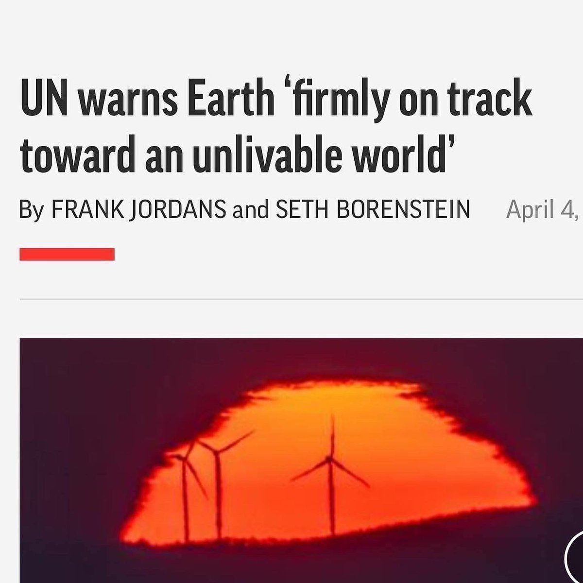 MikeHudema's tweet image. This is the road we are on: buff.ly/3x3EXnj
We can't solve this crisis if we keep expanding the problem. Time to keep fossil fuels in the ground. #ActOnClimate
#climate #energy #stopfossilfuels #go100re