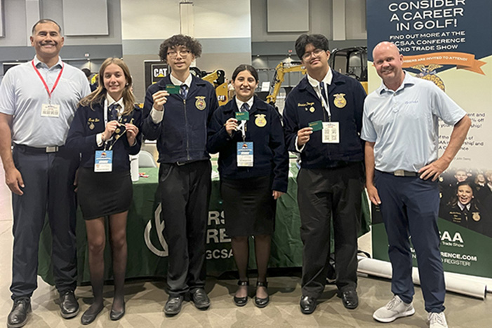 GCM_Magazine's tweet image. GCSAA chapters across the country are strengthening engagement with @NationalFFA through state conferences. Learn more: bit.ly/4nX4CWS @GCSAA
