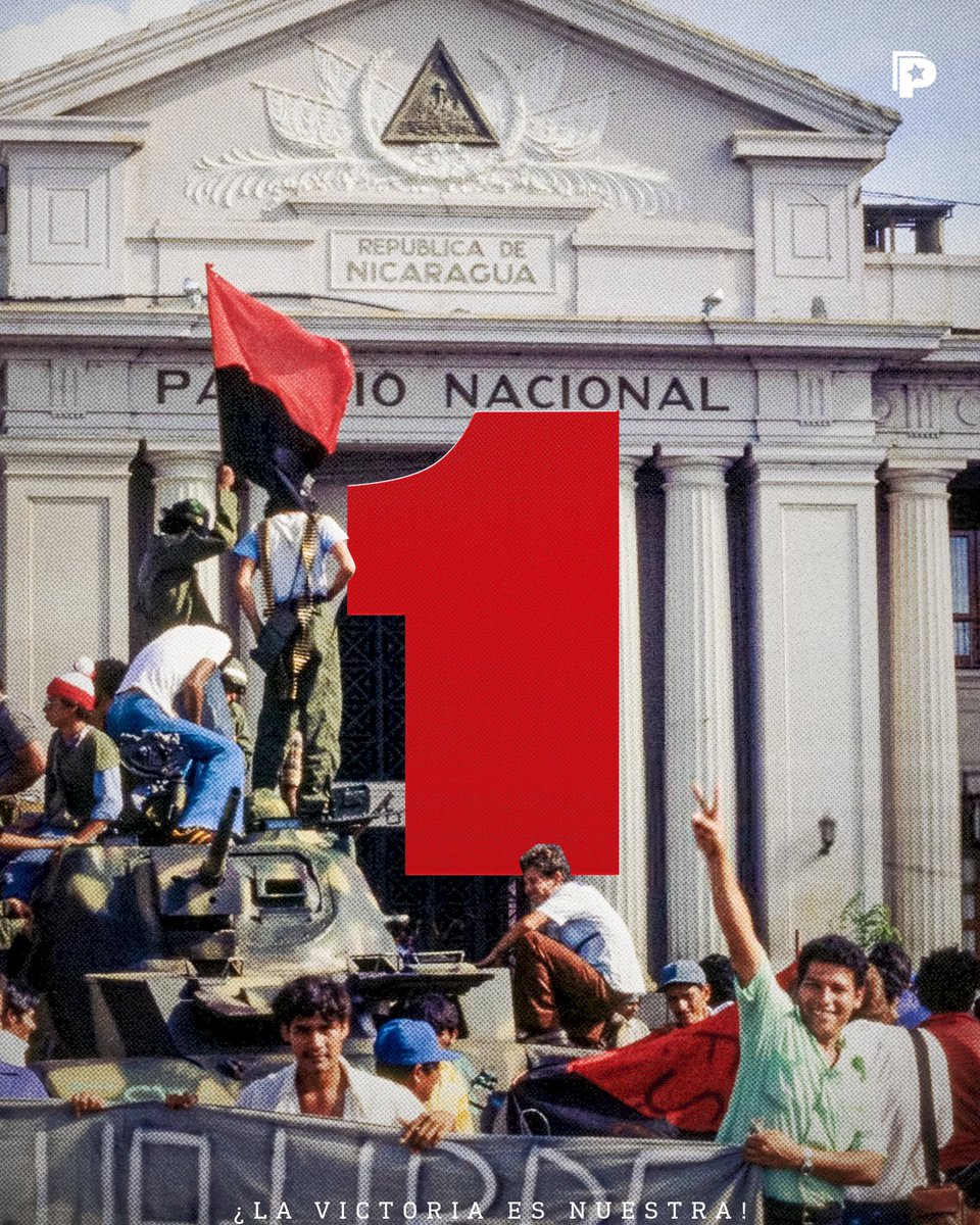 🔴⚫🇳🇮 A solo 1 día del Glorioso 19 de Julio… ¡Aquí Nicaragua Libre! Mañana celebramos la victoria del pueblo que eligió ser libre, digno y soberano. ¡Julio es nuestro, y la victoria nos pertenece!