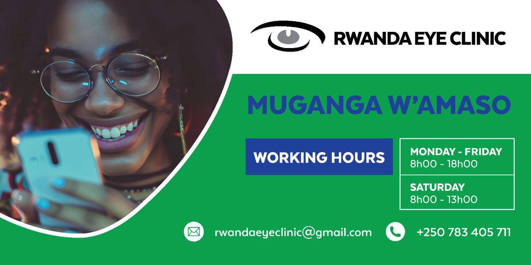 RdsaintechR's tweet photo. A clear vision for a brighter future!!! Our poster for Rwanda Eye Clinic inspires awareness, hope, and access to eye care. https://t.co/A62PEcBynt