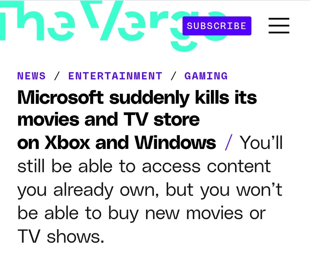 PigeonGoGaming's tweet photo. - WTF... Xbox! -

🙃 💀 The ability to buy Movies / TV shows is now a PlayStation console exclusive feature... 🫠

🚫 Xbox has killed its Film store... 
🚫 Nintendo never had one...

https://t.co/s7VxrN8fSx https://t.co/Ehu1rG5iao