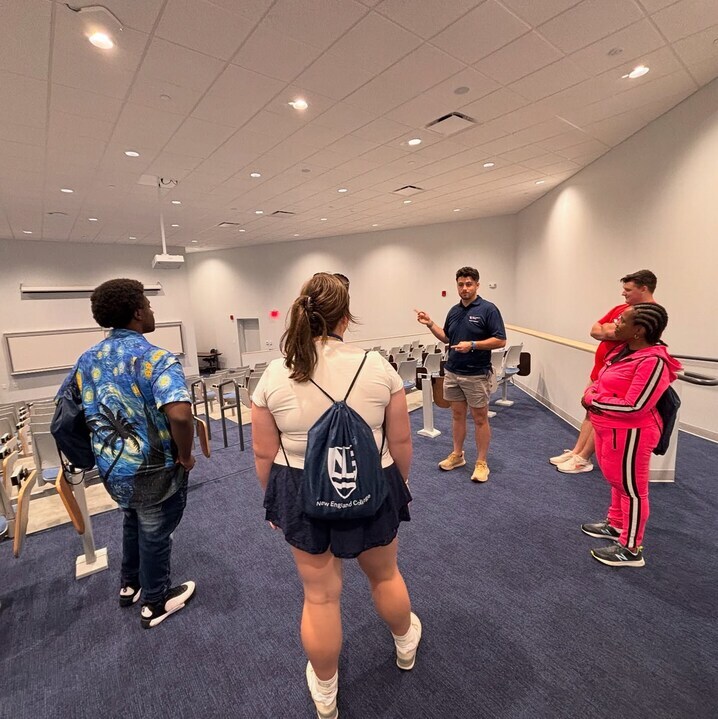 ✨ NEC’s #CampusTour was buzzing with future ‘Grims today! 🏫💙 It was all about discovering what makes NEC special — the people, the places, the possibilities. 🌟 Ready to see New England College for yourself? 👀 Book your tour now ➡️ nec.edu/visit #College