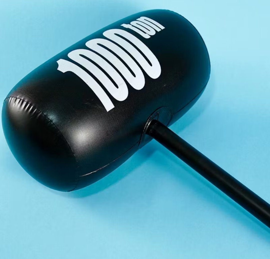 ค้อนเป่าลม 1,000 ตัน 

🛒ตะกร้า : s.shopee.co.th/BIvQVIkbc