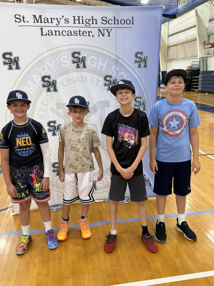 That’s a wrap on camp‼️

Today was Championship Friday🏆

🇺🇸Our full camp shooting knockout champ and free throw champ walked away with a team USA MJ or Larry Bird jersey

🔥🔥Our campers of the week earned sneakers or backpacks

🏆Our 5 on 5 champs got some St. Mary’s apparel