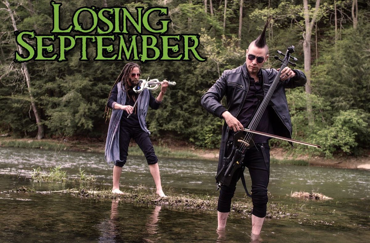 LosingSeptember's tweet image. Playing some strings down by the river.