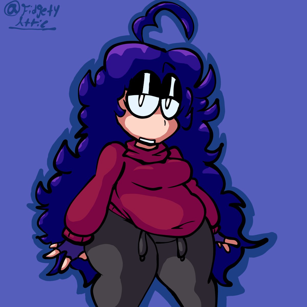 FidgetyAttic's tweet image. Drew @Revient1993 oc Charlie Smith hope yall like it #art #fanart #ocart