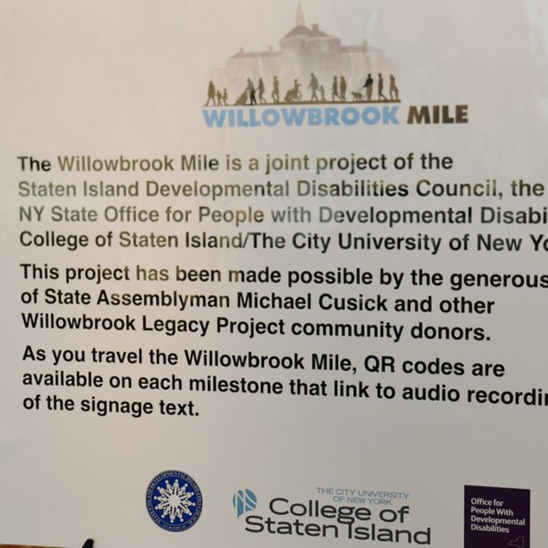 csinews's tweet image. Flashback Friday to the Willowbrook Mile Ribbon Cutting.

#WeAreCSI #CUNY