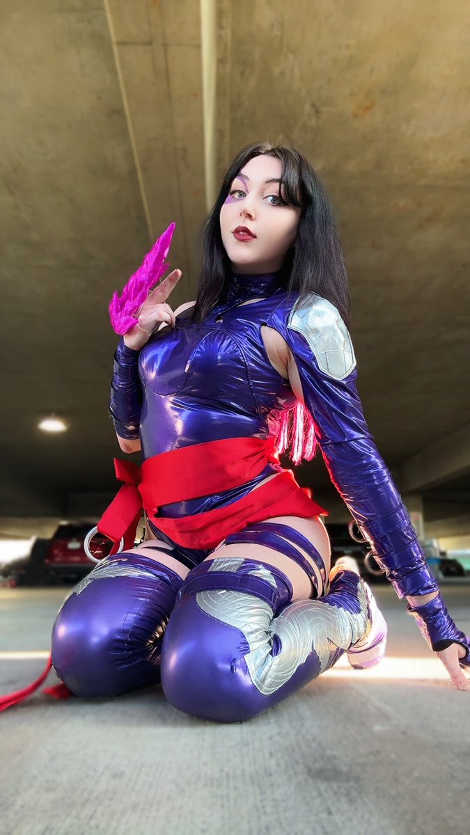 AnibaeVT's tweet photo. My Psylocke cosplay from Marvel Rivals 💖 https://t.co/bQvTWVNQPJ