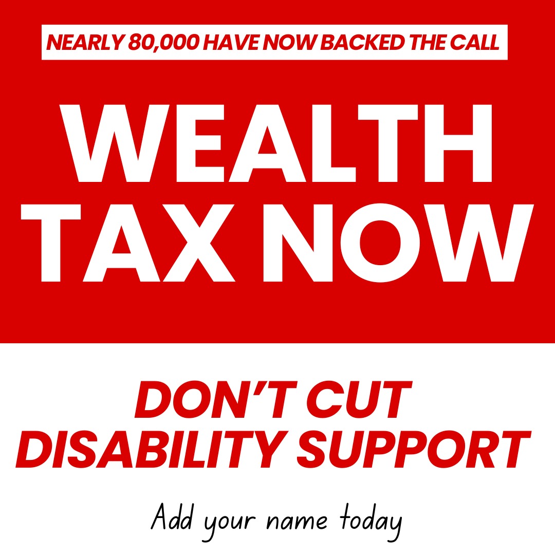 RichardBurgon's tweet image. 🚨BREAKING: Next Tuesday, I'll be handing in my petition for a Wealth Tax to 10 Downing Street. 📦
Already nearly 80,000 have backed the call.
Add your name today to show your support for a fairer alternative to cuts.
change.org/p/tax-wealth-d…