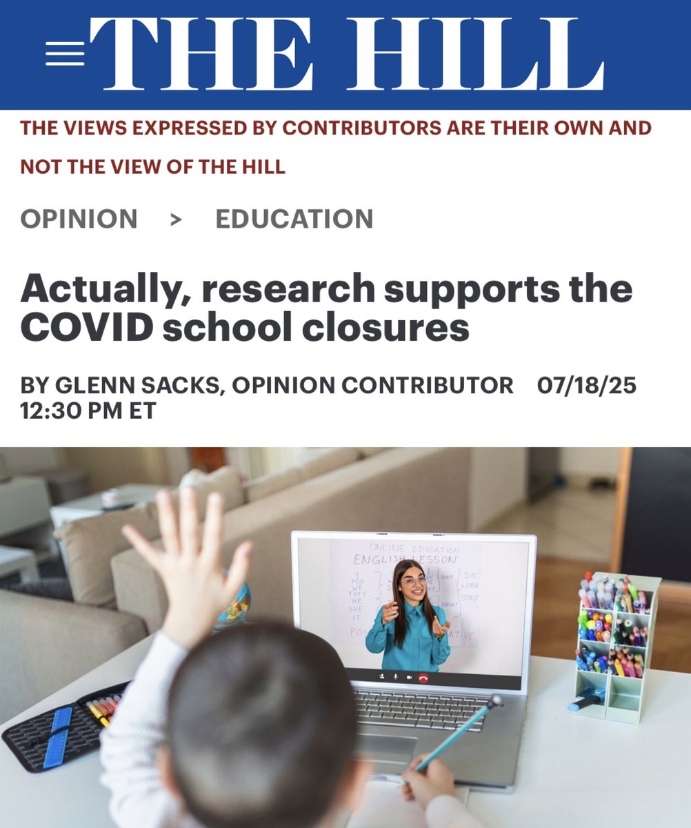 Asserting that closing schools because children aren’t at risk of serious harm from COVID is right wing rhetoric.

“Studies found 70% of household transmission started from pediatric cases and school closures reduced peak hospital occupancy pressure in 72 of 74 countries, 97%.”