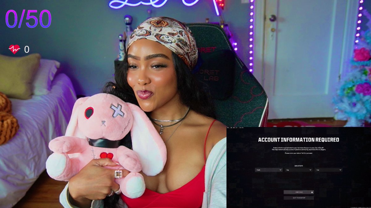 CAFFEINATED AND ENERGIZED‼️ come say hi to Roxy or else 🤨 

Twitch.tv/missrocklee