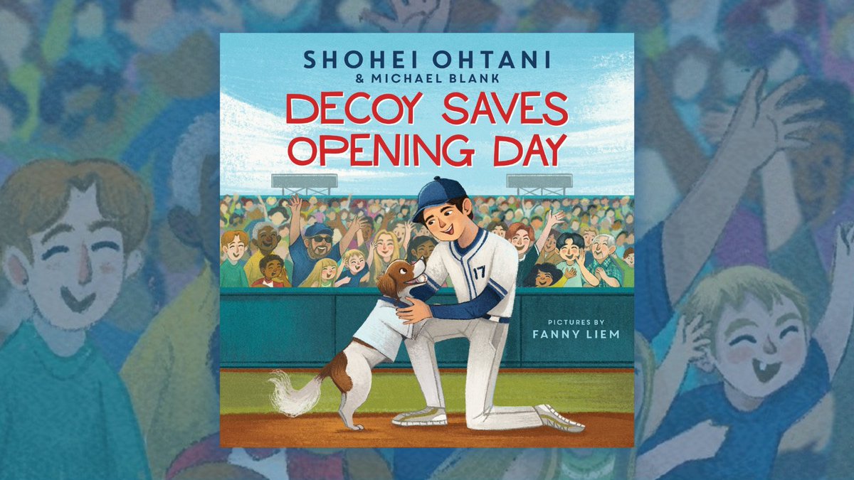 HarperCollins's tweet image. LA Dodger, all-star, and MLB MVP Shohei Ohtani announced a doggone adorable new picture book, Decoy Saves Opening Day—coming 2/3/26 from @HarperChildrens. 🐶⚾ Preorder your copy now: bit.ly/3UkJ0WM