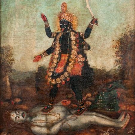 guilherme94jose's tweet image. Trump is, in truth, closer to being an avatar of dissolution. He is not Kalki, the redeemer who shall restore the Dharma, but rather Kali-Puruṣa (कलिपुरुष), the man of the Kali Yuga, the embodiment of ignorance, the inversion of values, and the usurpation of the sacred.
He is…