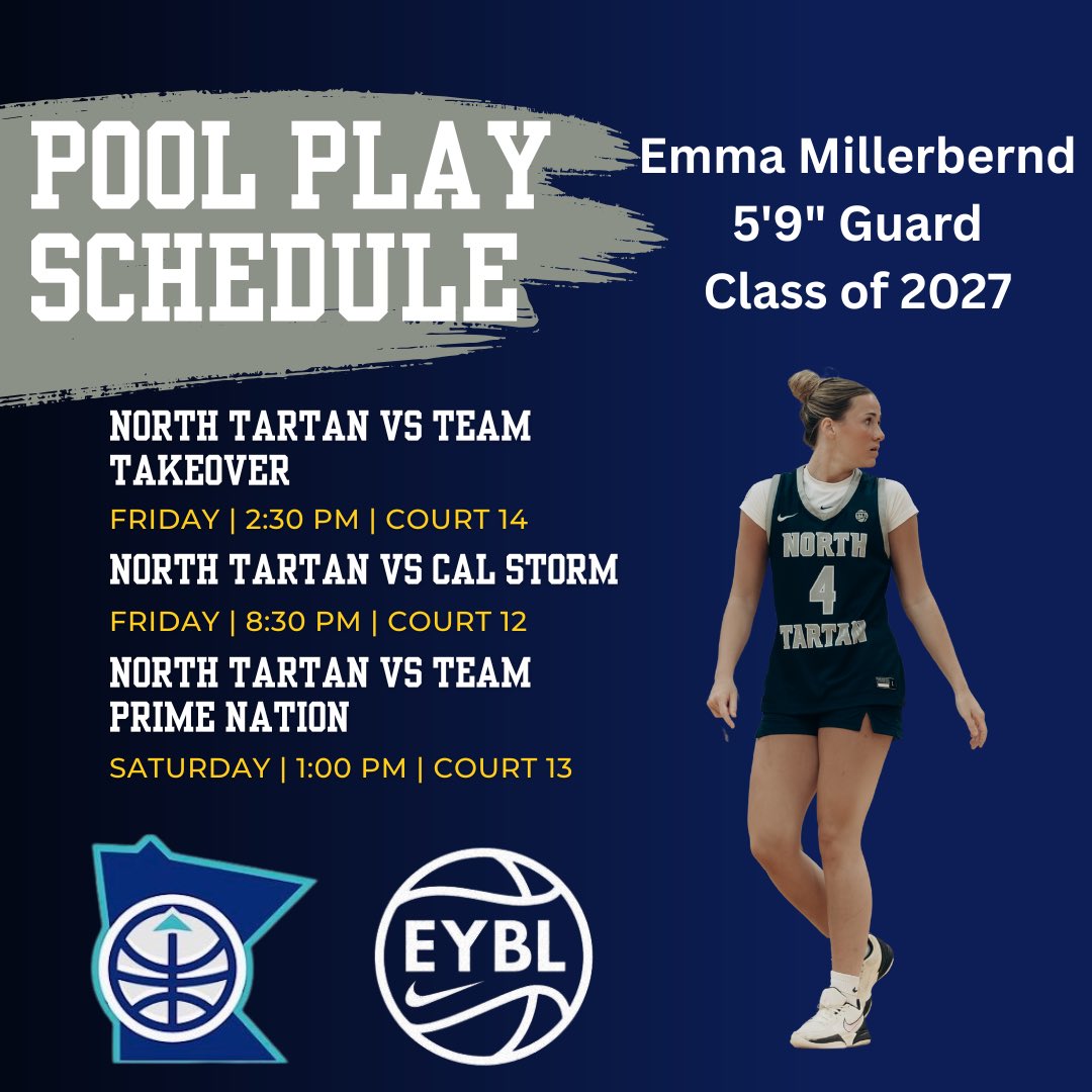 Super excited for this weekend, here is my pool play schedule!