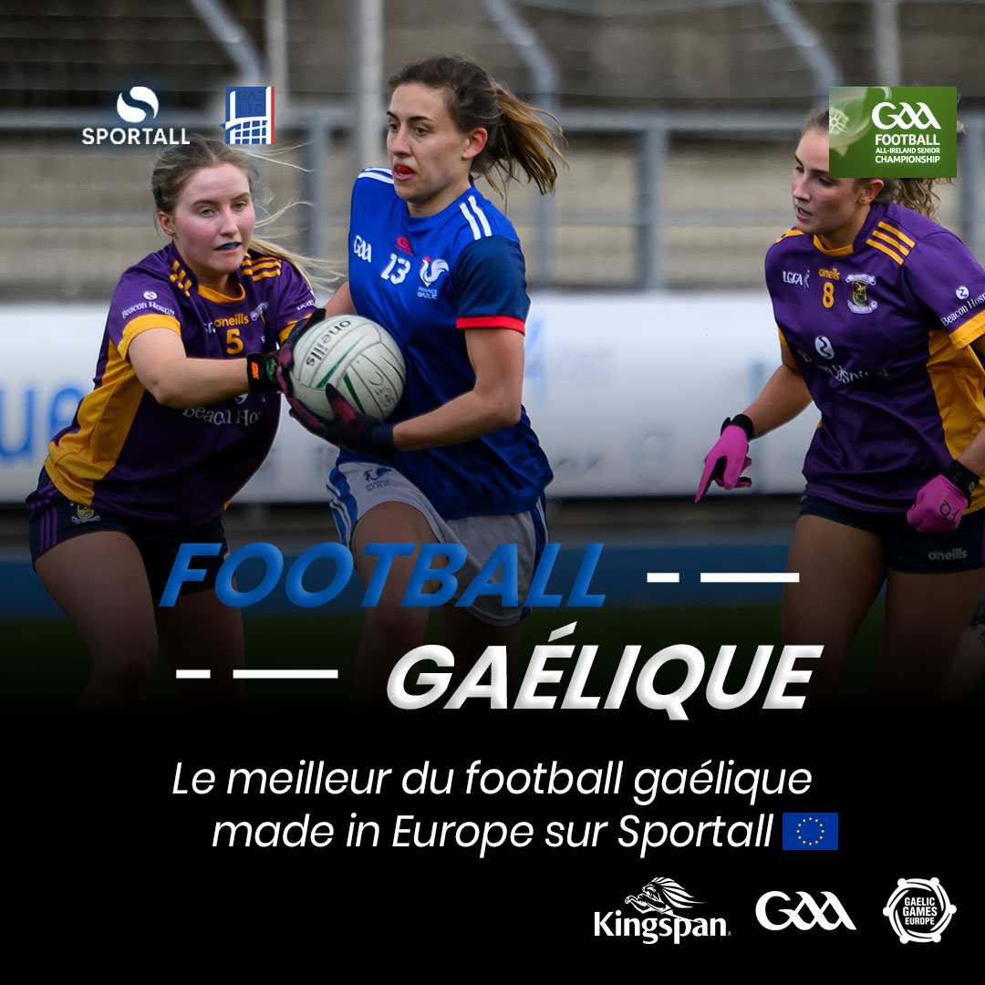 Les finales des Euro Gaelic sont à suivre en direct ce samedi sur Sportall TV dès 13h45 📲bit.ly/EuroGaelicLive 
<a href="/FootGaelique/">Football Gaélique</a> <a href="/LiffreGAA/">US LIFFRÉ - FOOTBALL GAÉLIQUE</a> <a href="/NantesGAA/">Nantes Foot Gaélique</a> <a href="/EDBFootGaelique/">Équipes de Bretagne de Football Gaélique</a> <a href="/NiortGaels/">Niort Foot Gaelique GAA</a> <a href="/LilleGAA/">Lille Foot Gaélique</a>