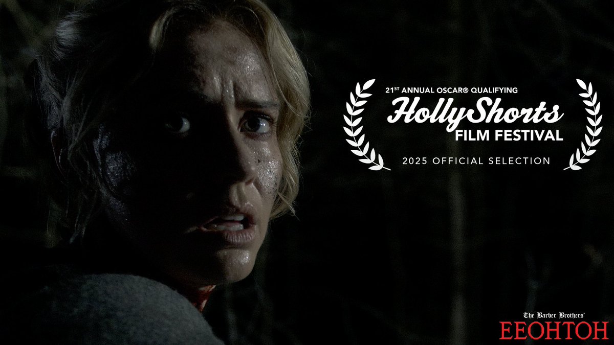MBarberFilm's tweet image. I'm absolutely stunned to announce that @eeohtoh_movie will be celebrating its World Premiere @HollyShorts at the world famous @ChineseTheatres on August 11th at 5PM in Fantasy and Magical Realism shorts block! #HollyShorts #Horror